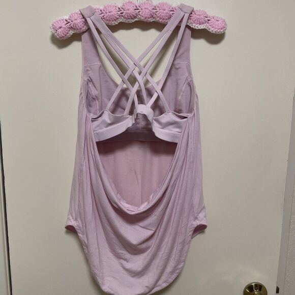 Lululemon Women's Free To Be Wild Strappy Activewear Tank Top Bra Athletic Sz 8 - Picture 5 of 7